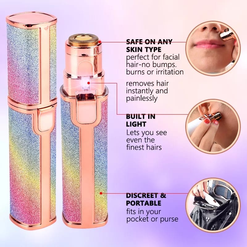 2 In 1 Electric Eyebrow Trimmer And Shaver