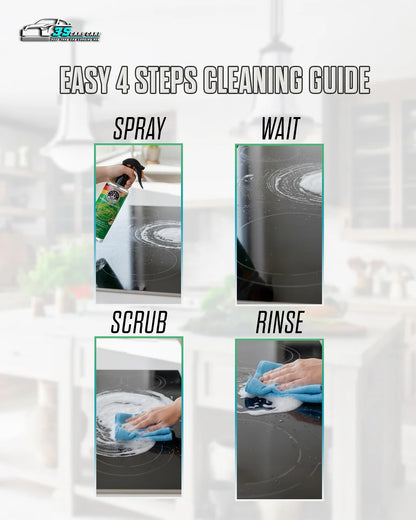 Kitchen Cleaner & Degreaser – Heavy Duty, Germ-Killing & Grease-Fighting Formula  THREE GUYS -