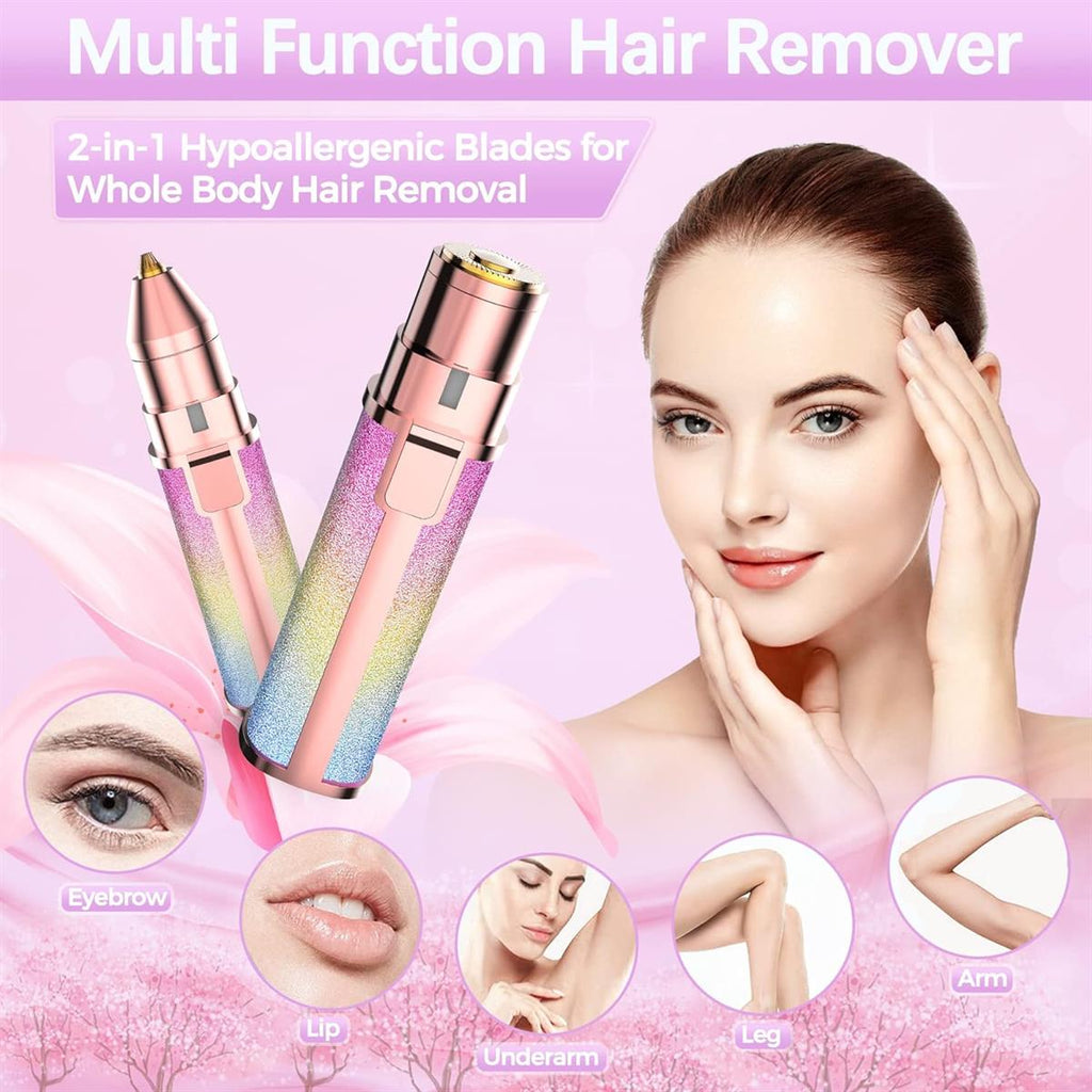 2 In 1 Electric Eyebrow Trimmer And Shaver