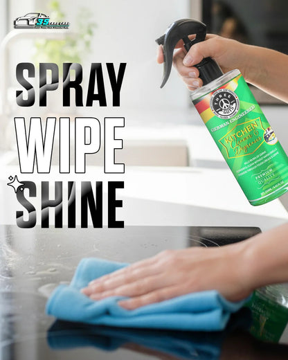 Kitchen Cleaner & Degreaser – Heavy Duty, Germ-Killing & Grease-Fighting Formula  THREE GUYS -